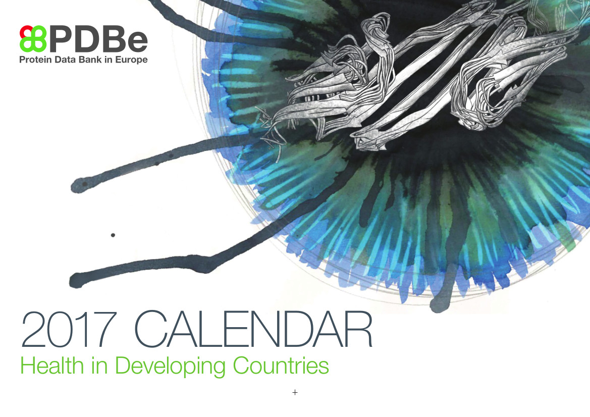 PDBe calendar 2017 front page