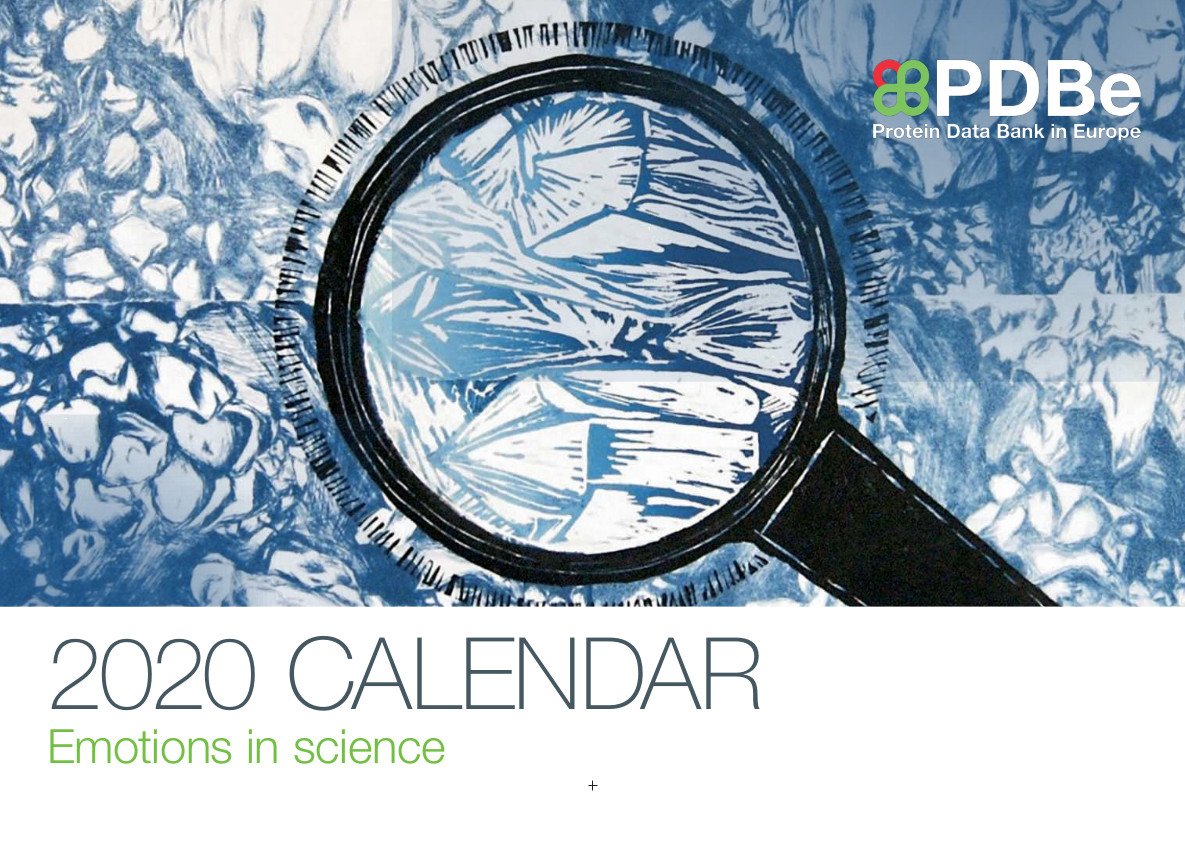 PDBe calendar 2020 front page