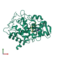 3D model of 1aet from PDBe