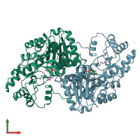 3D model of 1ahf from PDBe