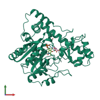 3D model of 1ase from PDBe