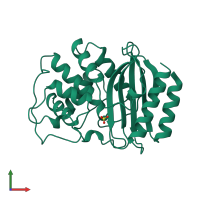 3D model of 1btl from PDBe