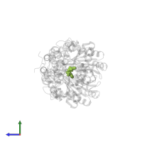 PYRIDOXAL-5'-PHOSPHATE in PDB entry 1c7n, assembly 1, side view.