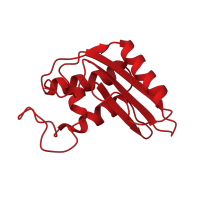 The deposited structure of PDB entry 1cfe contains 1 copy of CATH domain 3.40.33.10 (Pathogenesis-related Protein p14a) in Pathogenesis-related leaf protein 6. Showing 1 copy in chain A.