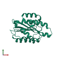 Integrin alpha-1 in PDB entry 1ck4, assembly 1, front view.