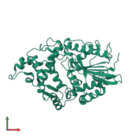 Phytase AppA in PDB entry 1dkn, assembly 1, front view.