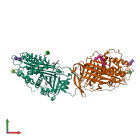 3D model of 1dzh from PDBe