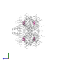 1(S)-AMINOETHYL-(2-CARBOXYPROPYL)PHOSPHORYL-PHOSPHINIC ACID in PDB entry 1e4e, assembly 1, side view.