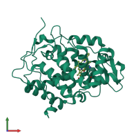 3D model of 1ebe from PDBe