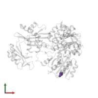 Modified residue CSS in PDB entry 1eud, assembly 1, front view.