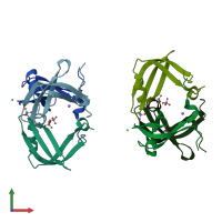 3D model of 1gug from PDBe