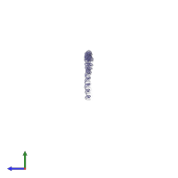 RNA in PDB entry 1h1k, assembly 3, side view.