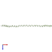 RNA in PDB entry 1h1k, assembly 2, top view.