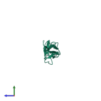 Complement decay-accelerating factor in PDB entry 1h2q, assembly 1, side view.