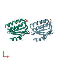 3D model of 1h4x from PDBe