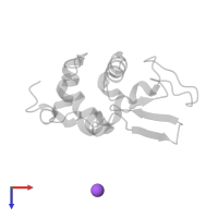 SODIUM ION in PDB entry 1ip6, assembly 1, top view.