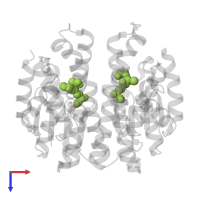 GLUTATHIONE in PDB entry 1jlv, assembly 1, top view.