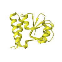 The deposited structure of PDB entry 1k8a contains 1 copy of CATH domain 3.100.10.10 (Ribosomal Protein L15; Chain: K; domain 2) in Large ribosomal subunit protein eL18. Showing 1 copy in chain P.