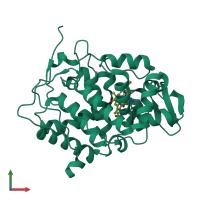 3D model of 1kok from PDBe