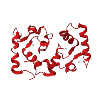 The deposited structure of PDB entry 1m63 contains 2 copies of CATH domain 1.10.238.10 (Recoverin; domain 1) in Calcineurin subunit B type 1. Showing 1 copy in chain F.