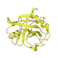 The deposited structure of PDB entry 1m63 contains 2 copies of Pfam domain PF00160 (Cyclophilin type peptidyl-prolyl cis-trans isomerase/CLD) in Peptidyl-prolyl cis-trans isomerase A. Showing 1 copy in chain C.