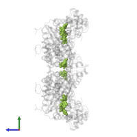 ADENOSINE-5'-TRIPHOSPHATE in PDB entry 1nsf, assembly 1, side view.