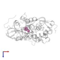 1-phenyl-1H-imidazole in PDB entry 1phd, assembly 1, top view.