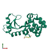 3D model of 1qug from PDBe