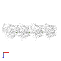 MAGNESIUM ION in PDB entry 1sa0, assembly 1, top view.