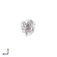 GUANOSINE-5'-DIPHOSPHATE in PDB entry 1sa0, assembly 1, side view.