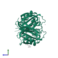 VOC domain-containing protein in PDB entry 1ss4, assembly 1, side view.