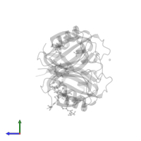 FORMIC ACID in PDB entry 1ss4, assembly 1, side view.