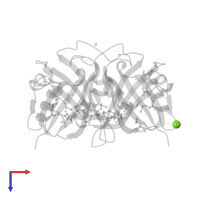 MAGNESIUM ION in PDB entry 1ss4, assembly 1, top view.