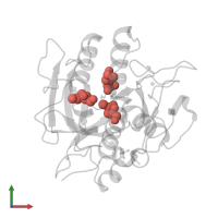 Modified residue MHO in PDB entry 1st2, assembly 1, front view.