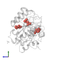Modified residue MHO in PDB entry 1st2, assembly 1, side view.