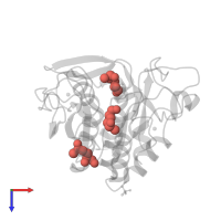 Modified residue MHO in PDB entry 1st2, assembly 1, top view.