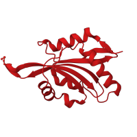 The deposited structure of PDB entry 1t2l contains 2 copies of CATH domain 3.40.20.10 (Severin) in Coactosin-like protein. Showing 1 copy in chain A.