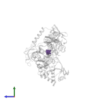 Modified residue TGP in PDB entry 1t8i, assembly 1, side view.