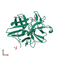 3D model of 1tal from PDBe