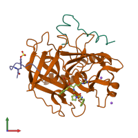3D model of 1tbz from PDBe