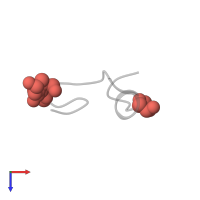 Modified residue HYP in PDB entry 1tcj, assembly 1, top view.