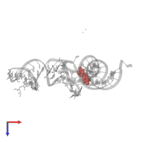 Modified residue 1MA in PDB entry 1tn1, assembly 1, top view.