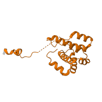 The deposited structure of PDB entry 1u2v contains 1 copy of Pfam domain PF04699 (ARP2/3 complex 16 kDa subunit (p16-Arc)) in Actin-related protein 2/3 complex subunit 5. Showing 1 copy in chain G.
