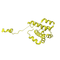 The deposited structure of PDB entry 1u2v contains 1 copy of SCOP domain 69104 (Arp2/3 complex 16 kDa subunit ARPC5) in Actin-related protein 2/3 complex subunit 5. Showing 1 copy in chain G.