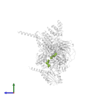 ADENOSINE-5'-DIPHOSPHATE in PDB entry 1u2v, assembly 2, side view.