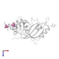 VANADATE ION in PDB entry 1uzi, assembly 1, top view.