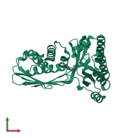 3D model of 1vis from PDBe