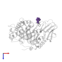 Modified residue IAS in PDB entry 1w9v, assembly 1, top view.