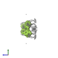 2-CARBOXYQUINOXALINE in PDB entry 1xvn, assembly 1, side view.