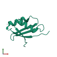 Copper-transporting ATPase 1 in PDB entry 1yjt, assembly 1, front view.
